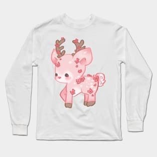sakura deer ♡ Long Sleeve T-Shirt